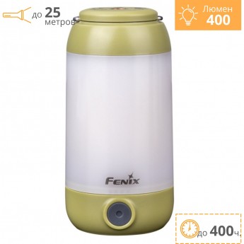 Фонарь FENIX CL26R зеленый + Подарок Фонарь FENIX CL26R зеленый + Подарок